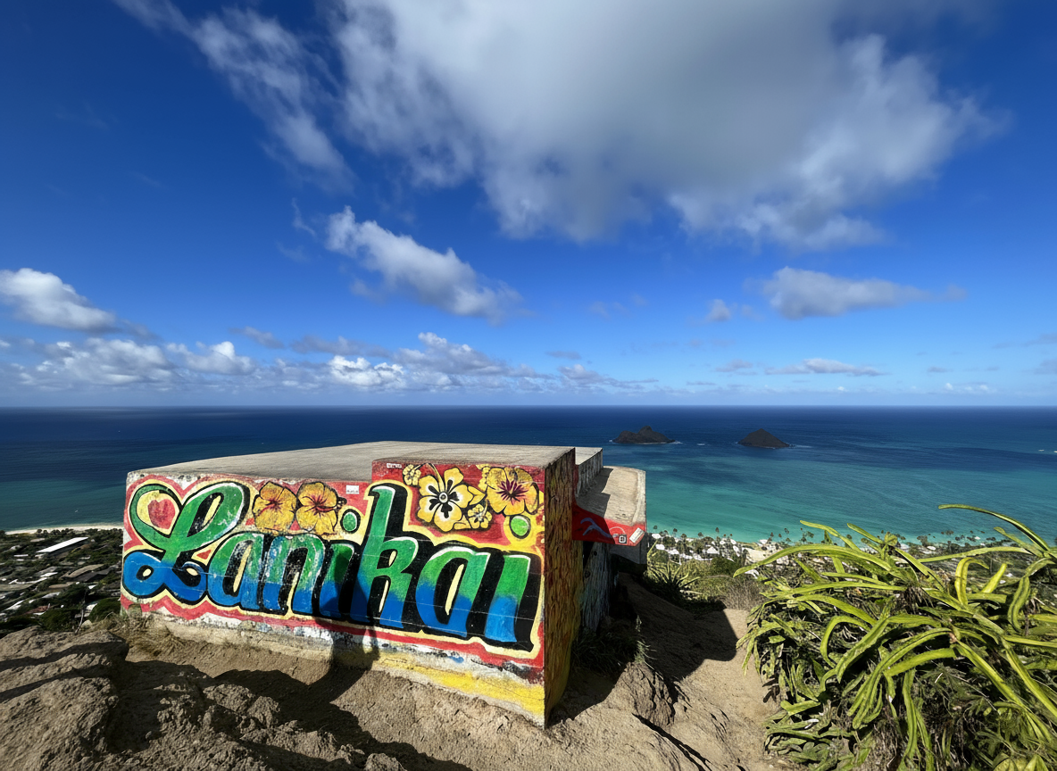 Laniakea Pillbox Hike - Oahu attraction near Ka'a'awa vacation rental