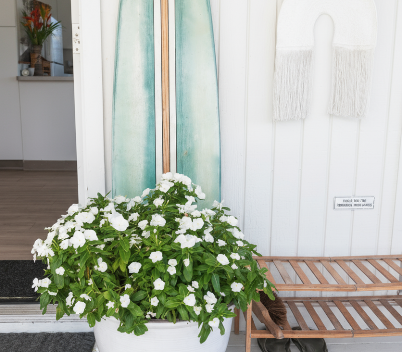 Chinaman’s Ocean Front Beach House 7 Oceanfront Oahu vacation rental exterior with direct beach access