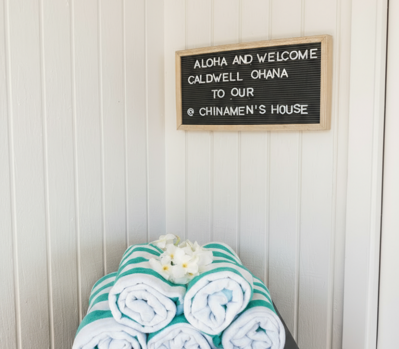 Chinaman’s Ocean Front Beach House 8 Oceanfront Oahu vacation rental exterior with direct beach access